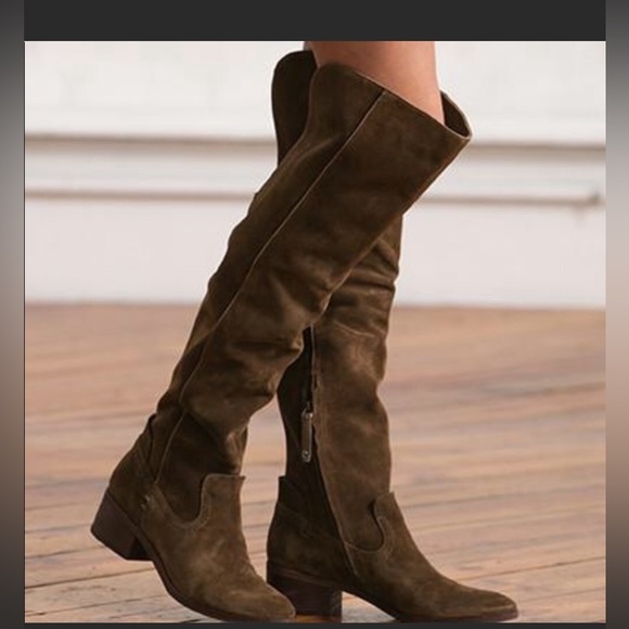 Dolce Vita Kitt Suede Over the Knee boots - Picture 1 of 9